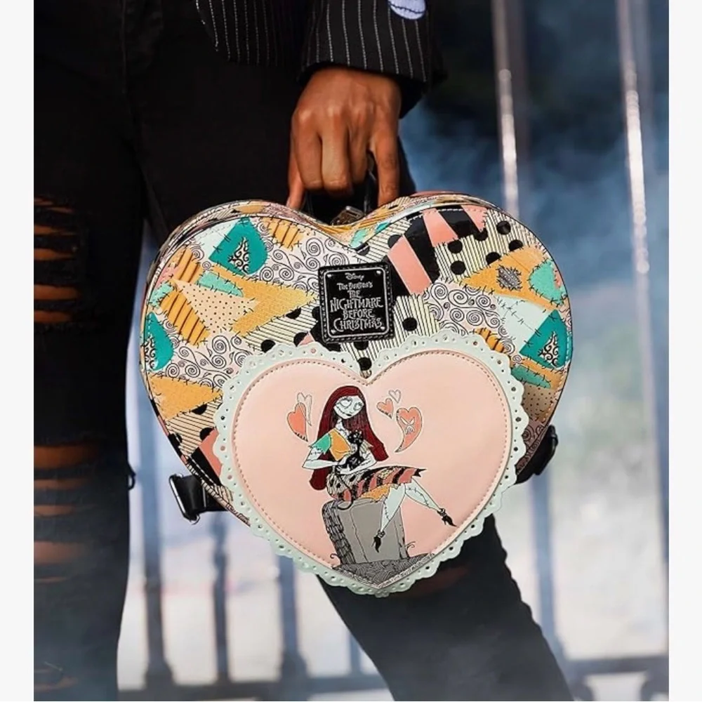 Loungefly The Nightmare Before Christmas Sally Heart Mini Backpack EXCLUSIVE HTF